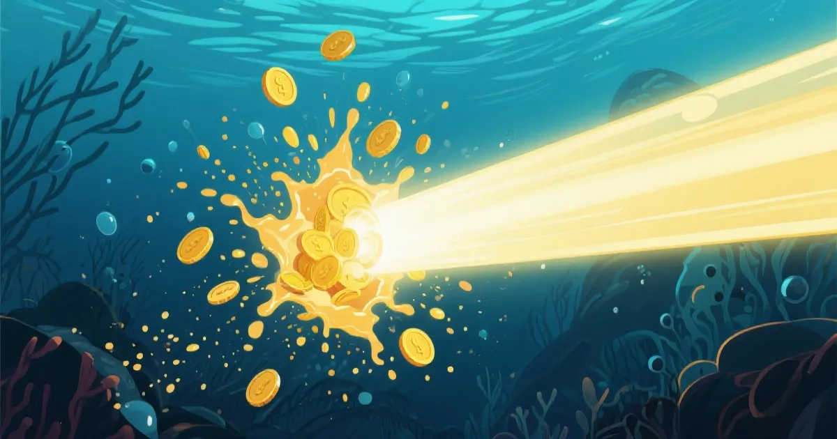 捕鱼主题视觉海报